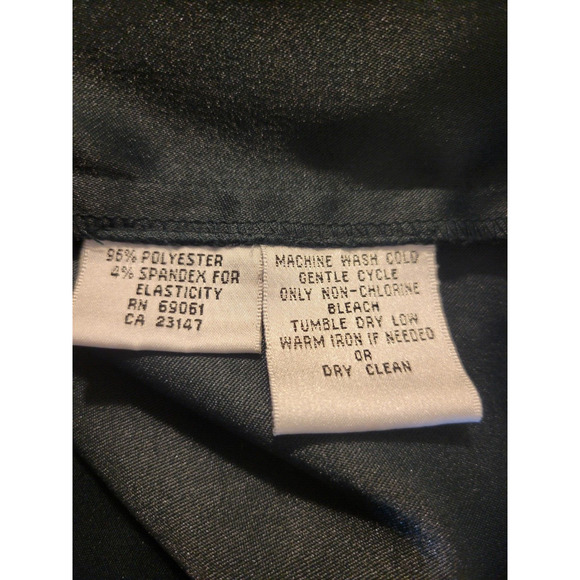 Talbots 2 Piece Suit Green Velvet Button Down Shirt & Dress Women's 6 Petite - Picture 15 of 15